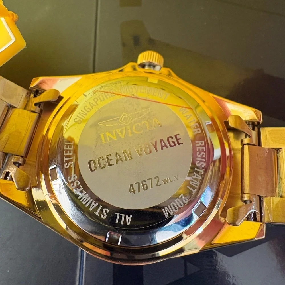 OCEAN VOYAGE Men's Quartz Model 38mm (47672)